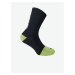 Sada dvou párů běžeckých ponožek ve světle zelené a černé barvě FILA