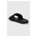 Pantofle Levi's JUNE BATWING PATCH pánské, černá barva, 235642.59