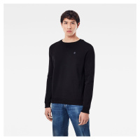 G-STAR Sweatshirt - Premium core r sw l\s black