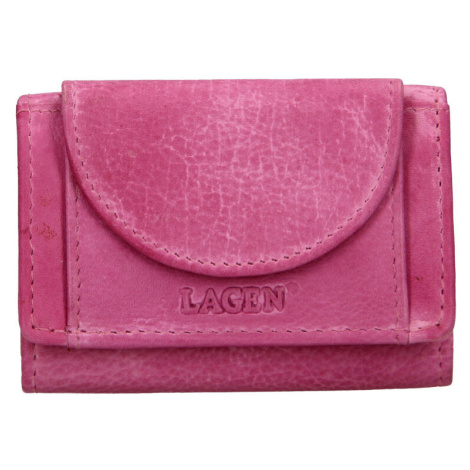 Lagen dámská mini peněženka kožená W-2030/D Fuchsia