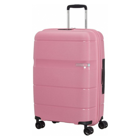 American Tourister Skořepinový cestovní kufr Linex 63 l - růžová
