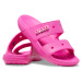 Dámské pantofle Crocs CLASSIC SANDAL neonově růžová