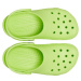 Crocs CLASSIC CLOG K Dětské pantofle, světle zelená, velikost 32/33