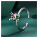 GRACE Silver Jewellery Stříbrný prsten Vánoční sob, stříbro 925/1000 P-BSR493-E Stříbrná