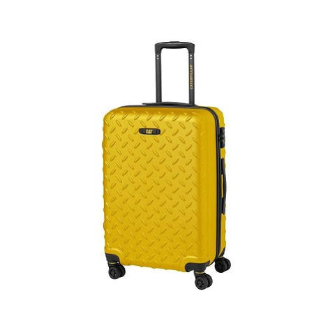 Caterpillar cestovní kufr Industrial Plate, 92 l - žlutý