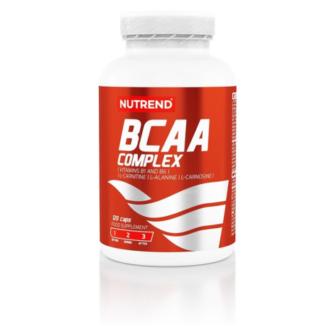 Aminokyseliny Nutrend BCAA Complex, 120 kapslí