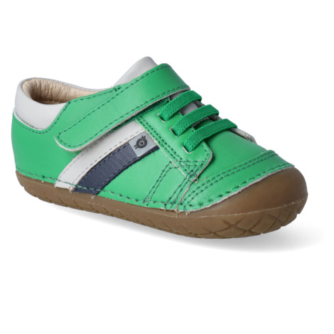 Barefoot tenisky Oldsoles - Shield Pave neon green gris navy