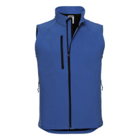 Russell Pánská softshellová vesta R-141M-0 Azure Blue