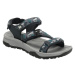 ALPINE PRO CARLUS Pánské letní sandály, šedá, velikost