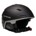 BLIZZARD-DOUBLE ski helmet, black matt/gun metal/silver squares, Černá 23/24