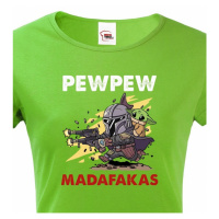 Dámské tričko ze seriálu Mandalorian - Baby Yoda