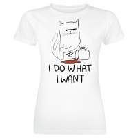 Tierisch I Do What I Want Dámské tričko bílá
