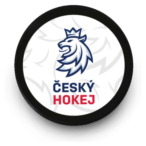 Hokejové reprezentace puk Czech Ice Hockey logo lion