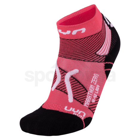 Ponožky UYN Run Marathon Zero - růžová/černá/bílá /36