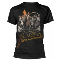 Metallica Tričko 40th Anniversary Horsemen Unisex Black