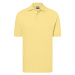 James&amp;Nicholson Unisex polokošile JN070 Light Yellow