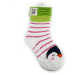 Bílé dívčí kojenecké protiskluzové ponožky 18 - 24 měsíců Aubry Pidilidi