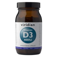 Viridian Vitamin D3 400iu 90 kapslí