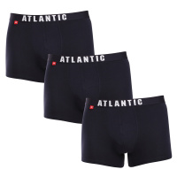 3PACK pánské boxerky Atlantic tmavě modré (3MH-011blue)