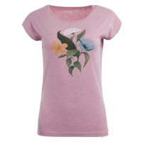 ALPINE PRO GRIDLA Dámské tričko, růžová, velikost