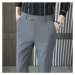 Pánské formální kalhoty po kotníky s přezkou