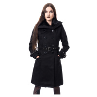 kabát dámský Poizen Industries - LUTANA - BLACK