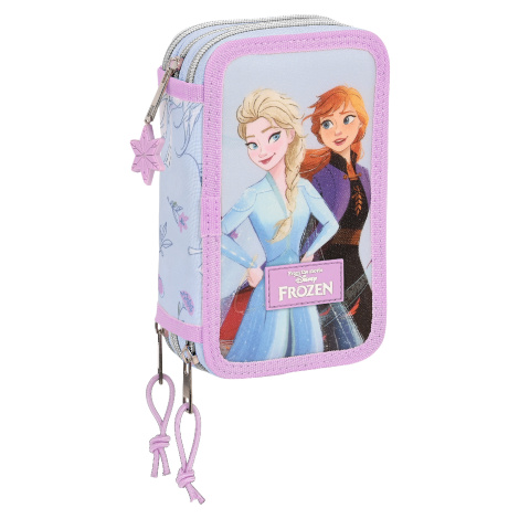 Safta Frozen "BELIEVE" Disney školní tříkomorový penál s vybavením