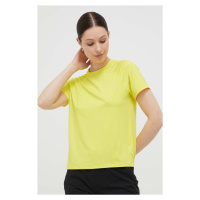 Sportovní triko Marmot Windridge žlutá barva