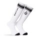 Ponožky Volcom High Stripe Sock Pr bílá one size