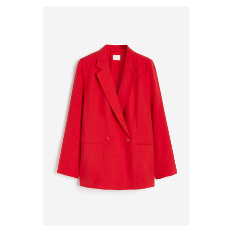 H & M - Dvouřadové sako - červená H&M