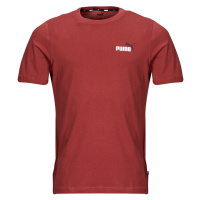 Puma ESS+ 2 COL SMALL LOGO TEE Bordó