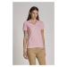 Polokošile la martina woman polo s/s piquet stretch růžová