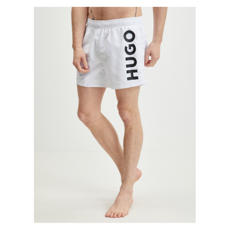 Bílé pánské plavky HUGO Hugo Boss