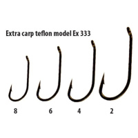 Extra carp háčky teflon série ex 333 ( 10ks v balení)-velikost 6