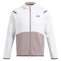 Under Armour UNSTOPPABLE FLEECE Pánská mikina, bílá, velikost