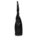 Dámská kožený kabelka Lagen Cecile - černá
