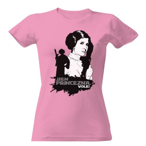 Dámské tričko Jsem princezna. Vole!