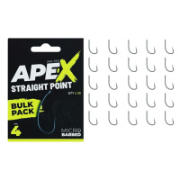 RidgeMonkey Háčky Ape-X Straight Point Bulk Pack 25ks