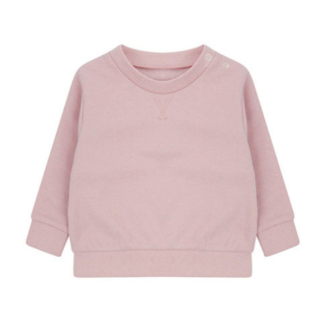 Larkwood Dětská mikina LW800 Soft Pink