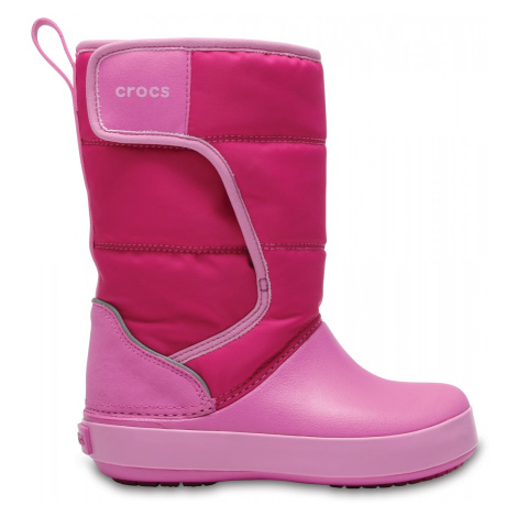 Crocs Lodgepoint Snow boot - Candy Pink/party pink