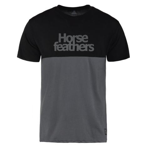 Dres Horsefeathers FURY BIKE T-SHIRT černá/gray