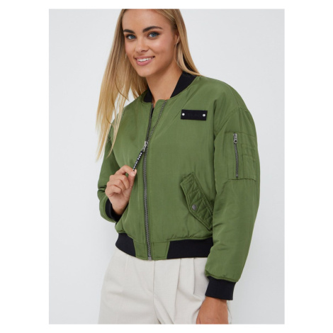 Pepe Jeans dámský zelený bomber Anette