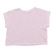 Mantis Dámský crop top z organické bavlny P96 Soft Pink