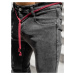 Černé pánské džíny skinny fit Bolf KX565-1