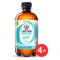 Captain Kombucha ZERO Original 4 x 400 ml