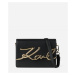 Kabelka karl lagerfeld k/signature md shoulderbag černá