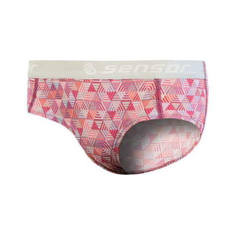 Dámské termo kalhotky SENSOR Merino impress fialová