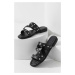 Kožené pantofle Answear Lab dámské, černá barva