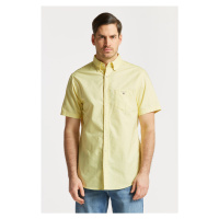 KOŠILE GANT REG OXFORD SHIRT SS BD žlutá