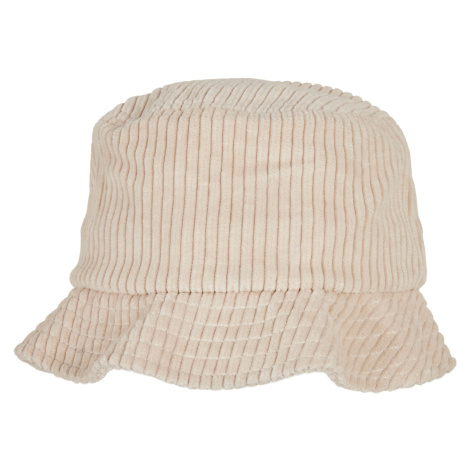 Flexfit Velký manšestrový klobouk FX5003BC Off White